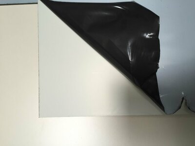 Aluminium composiet | wit / wit | 3 mm
